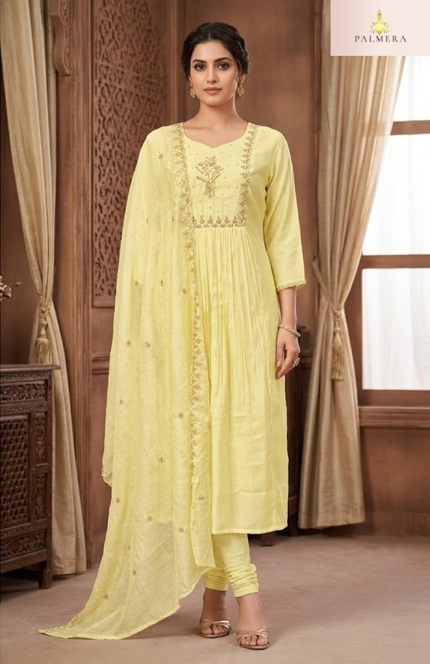 Elegant Designer Palmera Kurti Set for Women | MIK-358B