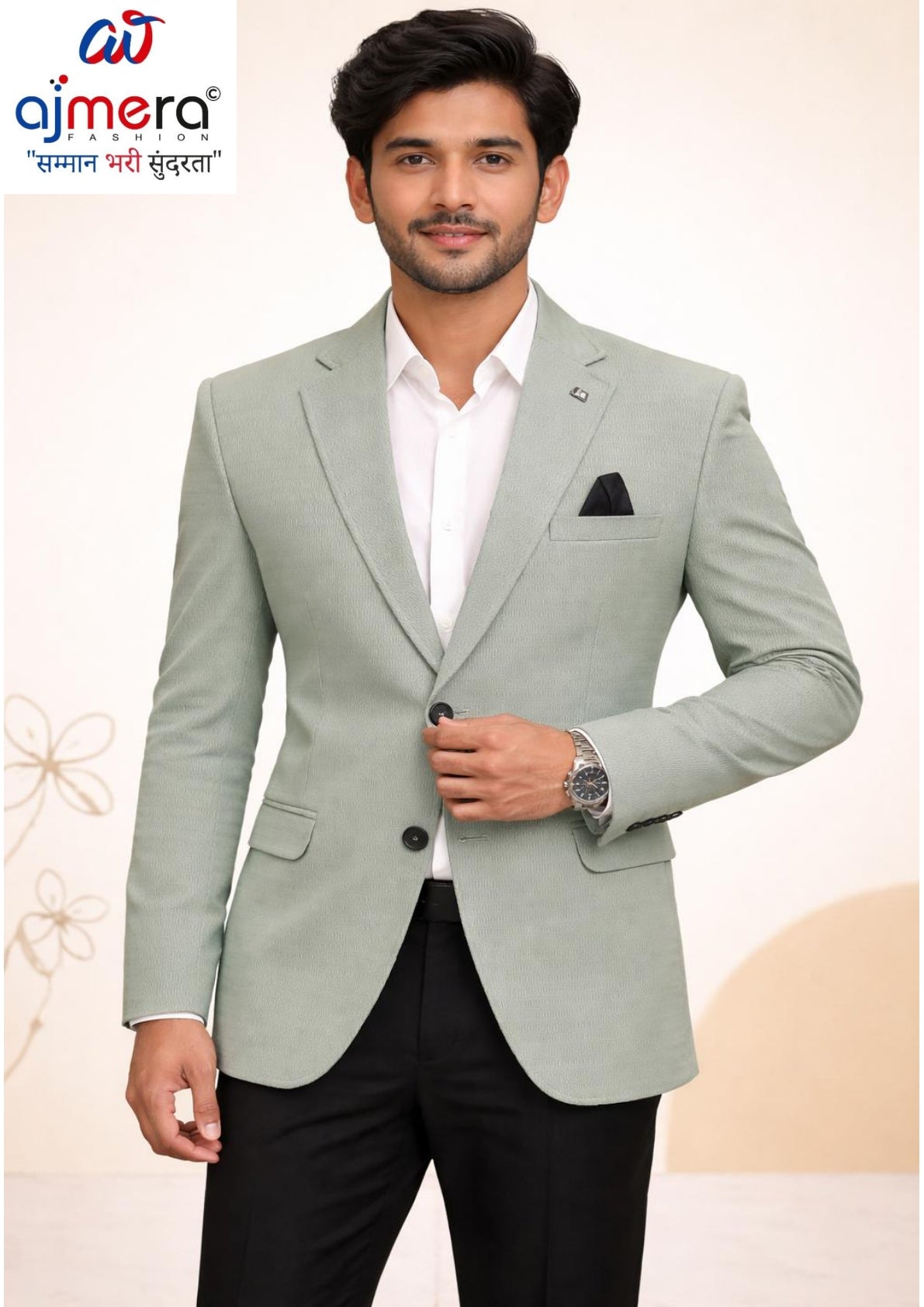 Premium Men’s Formal Blazer for Business & Party Wear | SNA-MBC12566