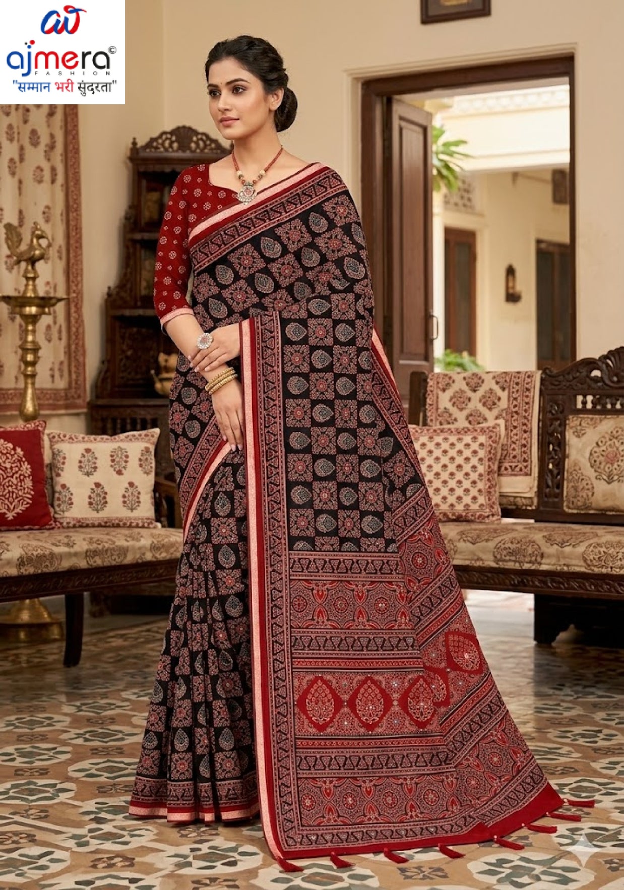 Timeless Elegance Jacquard Silk Saree With Blouse Piece | DPM-SITARA-A