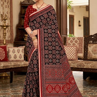 Timeless Elegance Jacquard Silk Saree With Blouse Piece | DPM-SITARA-A