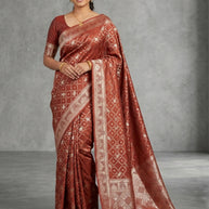Royal Charm Jacquard Silk Saree With Blouse Piece | MRF-SARA