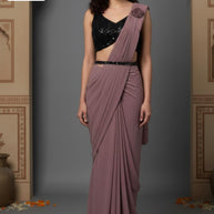 Designer Georgette Gown for Women | SDO-218449