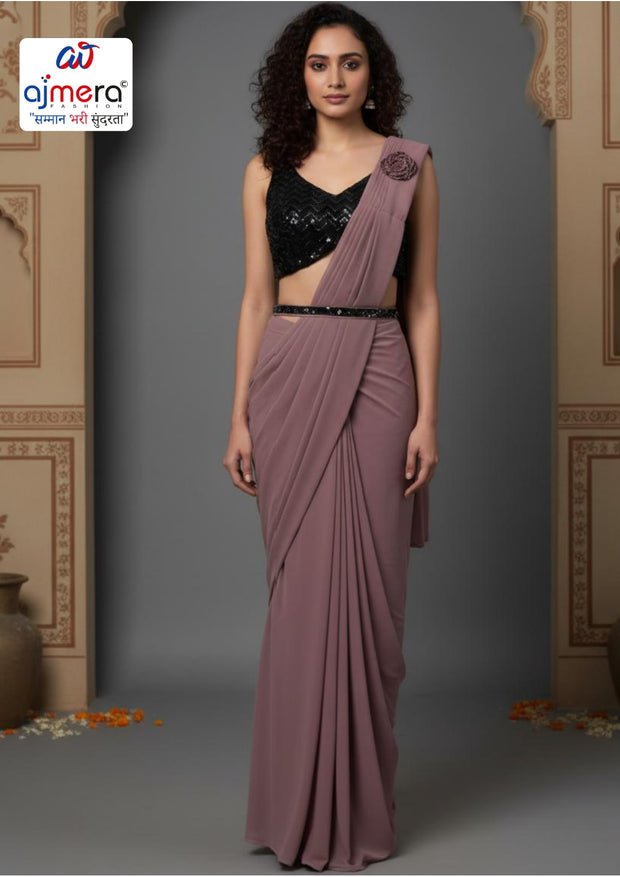 Designer Georgette Gown for Women | SDO-218449