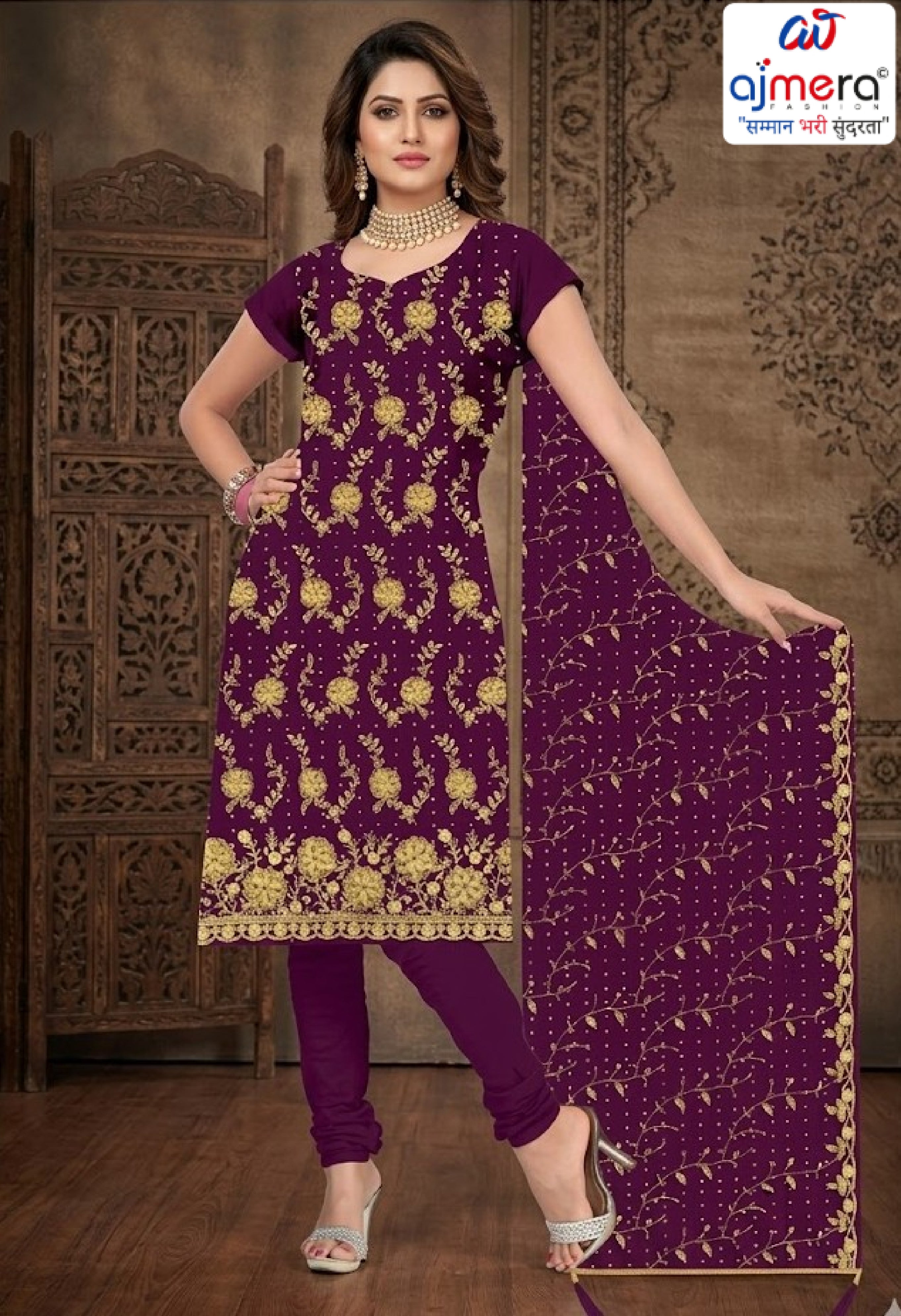 Unstitched Suit Supplier for Apparel Distributors | RID-ASHOKA-4