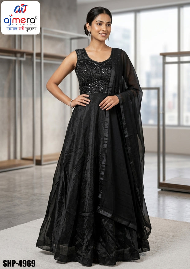 Elegant Jimichu Designer Party Wear Gown for Women | SHP-4969