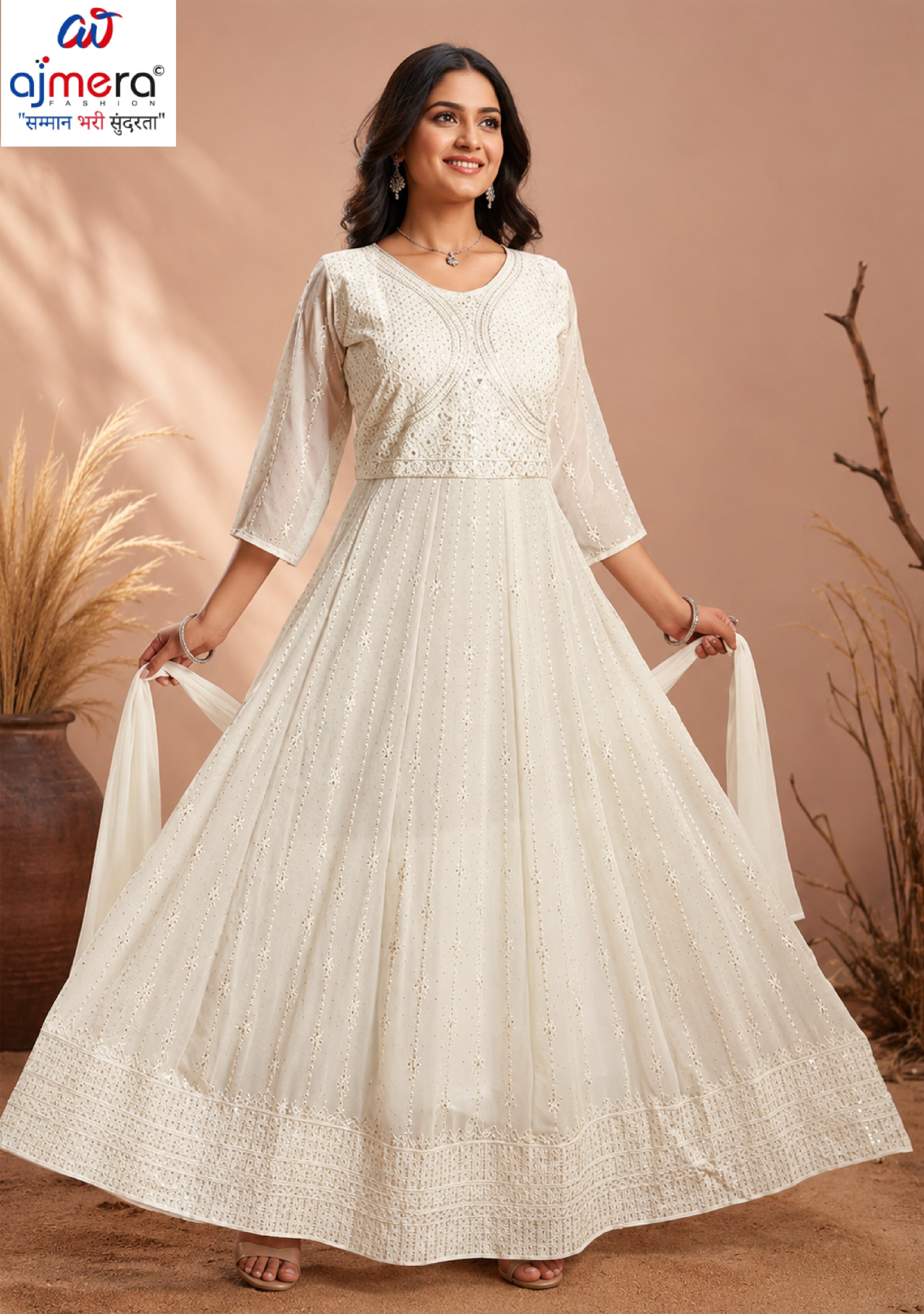 Elegant Jorjet Designer Party Wear Gown for Women | SHP-4625