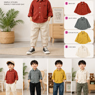 Kids Shirt Wholesale in Surat | SYA-11851-LEM43