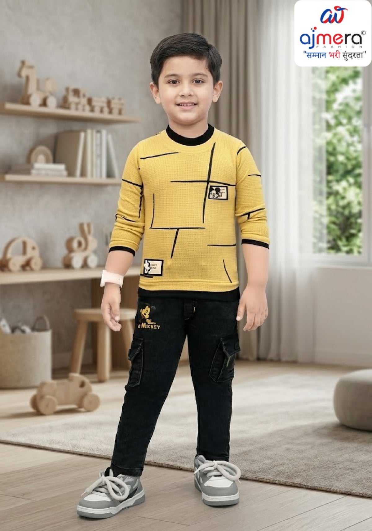 Wholesale Boys T-Shirt & Pant Set | SAP-MB6013