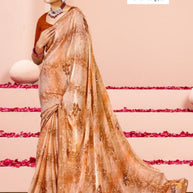Exclusive Printed Saree with Blouse Piece for Elegant Ethnic Look | PRM-KAMINI