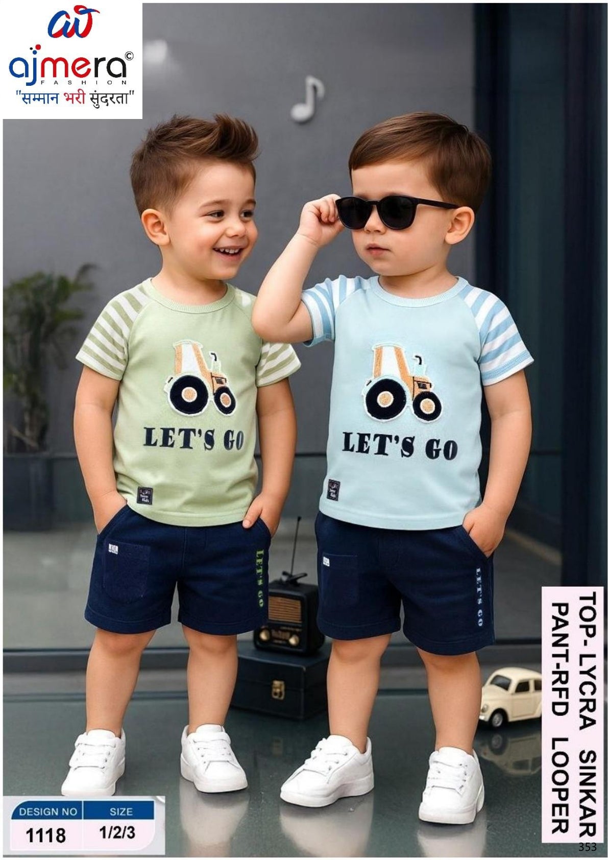 Wholesale Boys Casual Co-Ord Set | SIA-1118-1