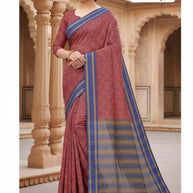 Fashionable Rapier Silk Matching Saree Without Blouse | ANT-A-ONE