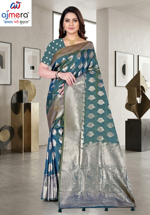 Graceful Jacquard Silk Saree with Blouse Piece for Timeless Ethnic Fashion | TUL-MALBARI SILK VOL-50