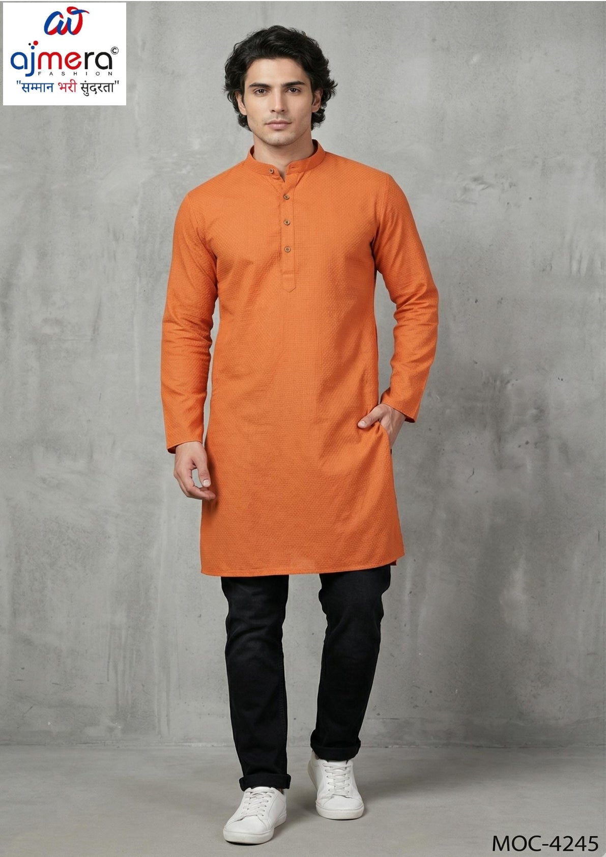 Premium Men's Kurta for Festive & Traditional Wear | NKJ-KANAK