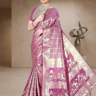 Premium Jacquard Silk Saree with Matching Blouse Piece for Ethnic Celebrations | DBU-MANGAL BELLA VOL-03