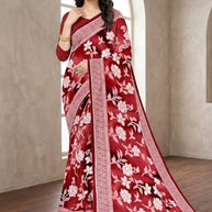 Trendy Printed Saree with Blouse Piece for Women’s Ethnic Wardrobe  | CAS-PURNIMA