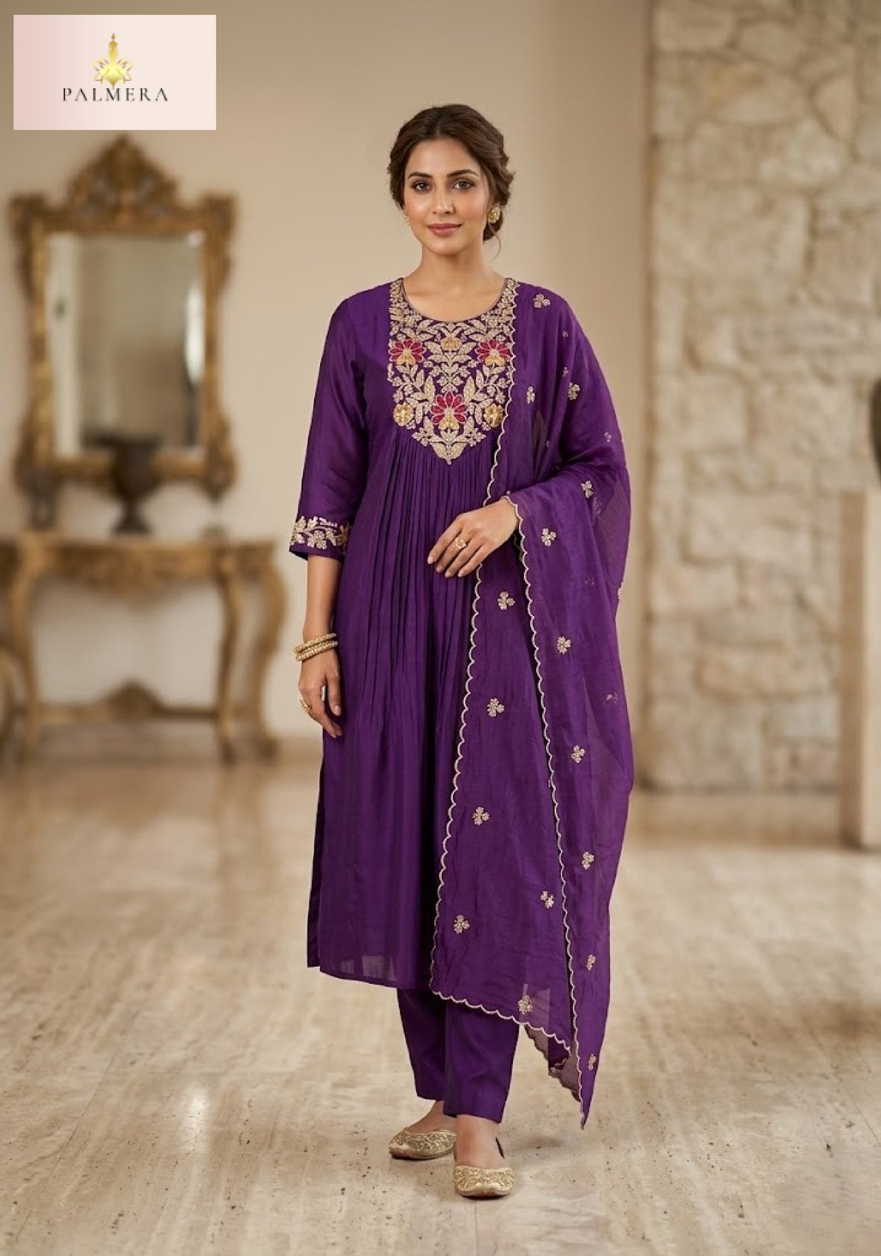 Designer Premium Palmera Kurti Collection for Women | MIK-359A