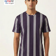 Premium Men's Abstract Print T-Shirt for Casual Wear | KHE-ABSTRACT-103