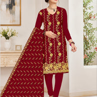 Premium Indo Unstitched Suit Set | RID-VYAPAAR