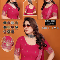 Blouse Supplier Readymade Blouse & Petticoat for Women | BTX-5497