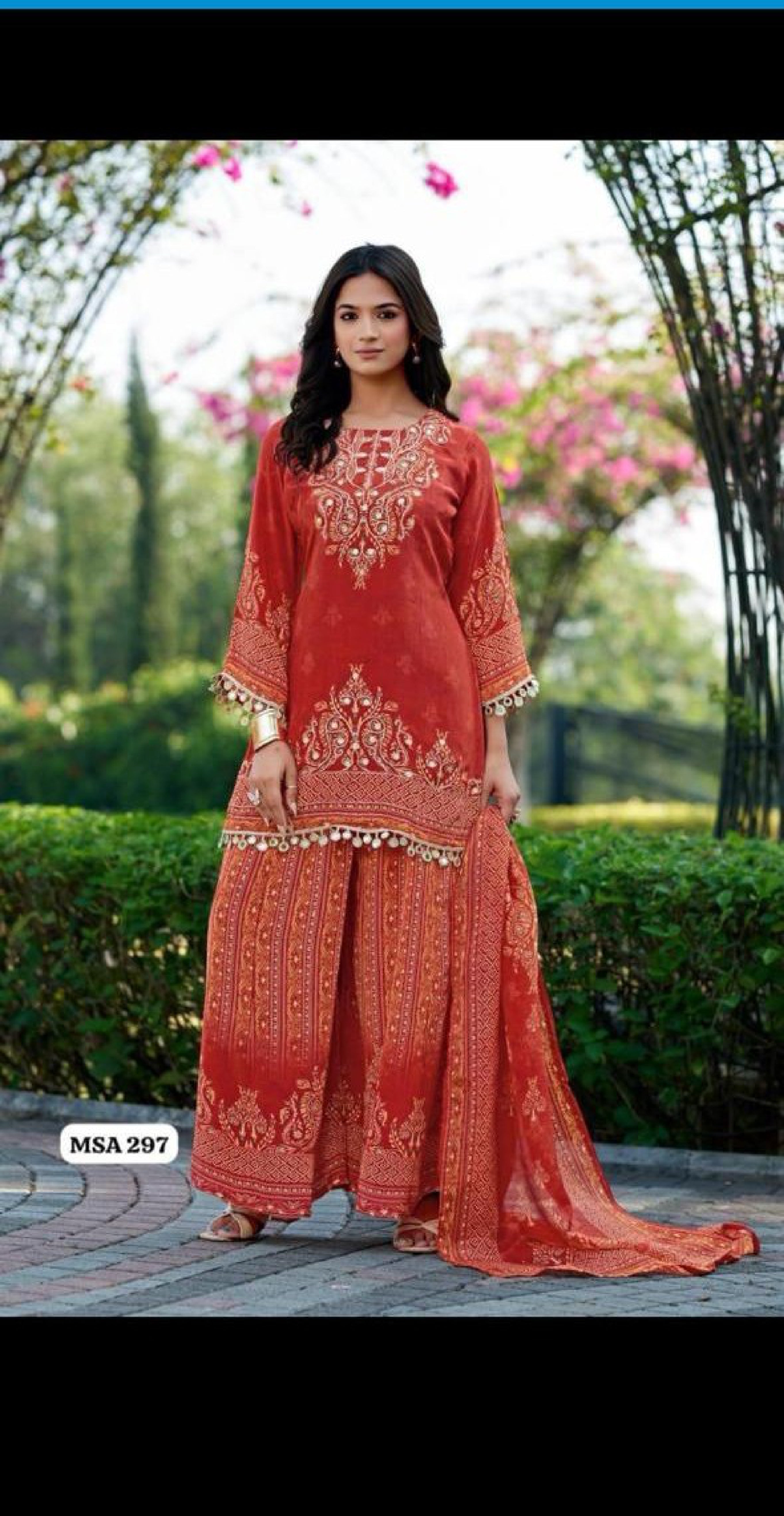 Designer Kurti Set for Women | Premium Kurti Wholesale Collection | MSA-9125-A