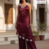 Elegant Jimichu Designer Plazo Set Gown for Women | OSC-1003