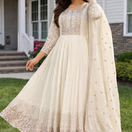 Elegant Designer Party Wear Gown for Women | PNC-1080