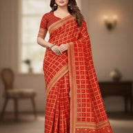 Bangal Era Viscose Saree with Blouse for Premium Ethnic and Designer Wear | ALL-BANGAL ERA-124