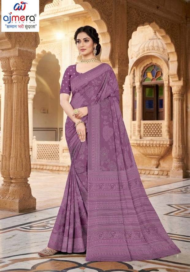 Graceful Printed Saree with Blouse Piece for Modern Ethnic Fashion | PUS-DREAM GIRL-237