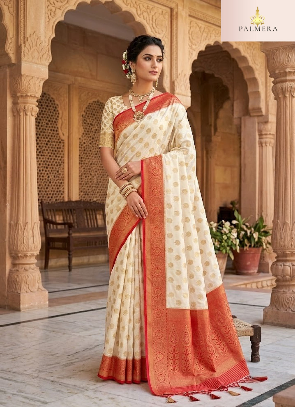 Bangal Era Nylon Saree with Blouse for Premium Ethnic and Designer Wear | ALL-BANGAL ERA-110