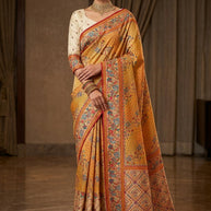 Royal Weave Jacquard Silk Saree With Blouse Piece | WSO-ELITE