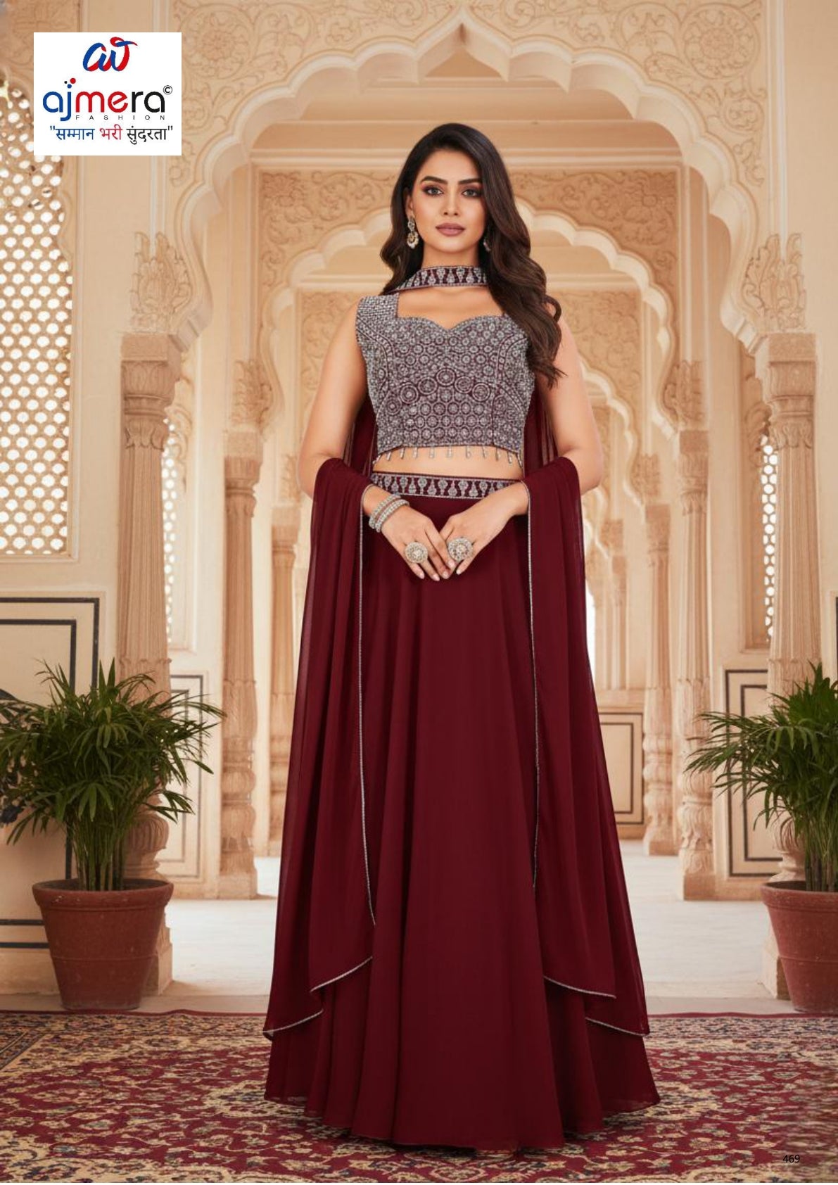 Elegant Jimichu Designer Party Wear Gown for Women | OSC-6143
