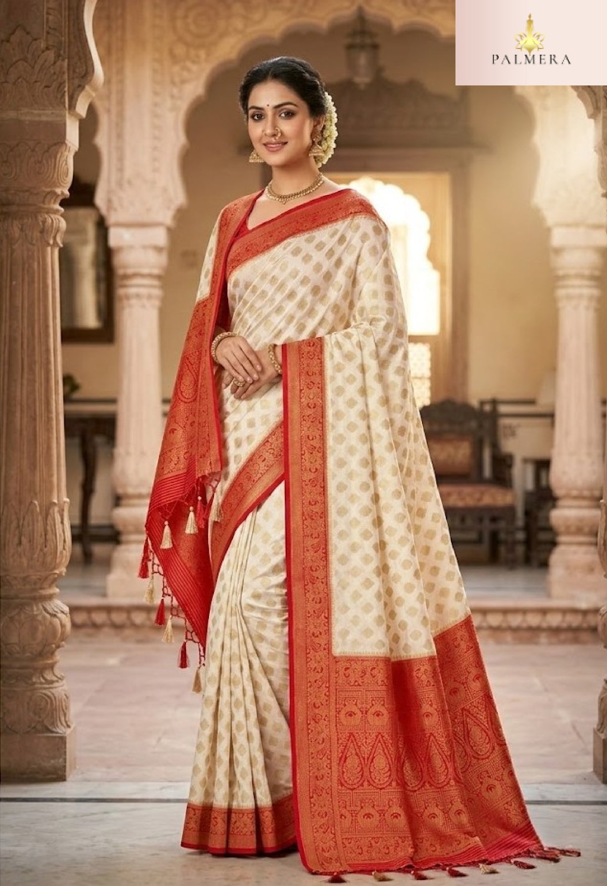 Bangal Era Nylon Saree with Blouse for Premium Ethnic and Designer Wear | ALL-BANGAL ERA-111