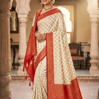 Bangal Era Nylon Saree with Blouse for Premium Ethnic and Designer Wear | ALL-BANGAL ERA-111