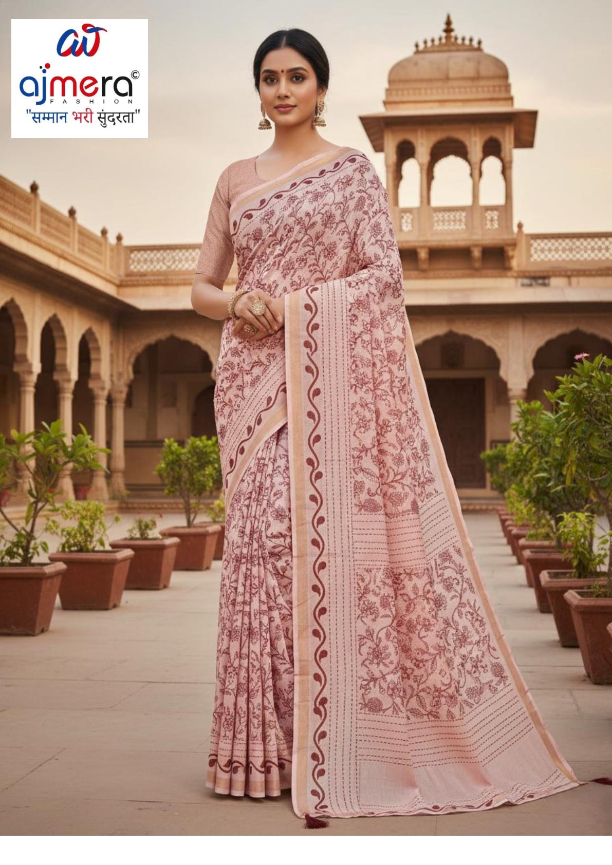 Exclusive Rapier Silk Matching Saree With Blouse Piece | YDP-MAL COTTON PATI