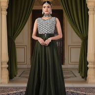 Elegant Jimichu Designer Party Wear Gown for Women | SHP-4192