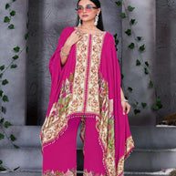 Elegant Designer Palmera Kurti Set for Women | MSA-18012