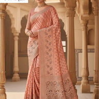 Classic Jacquard Silk Saree with Blouse Piece for Elegant Traditional Look | DS-JYOTI