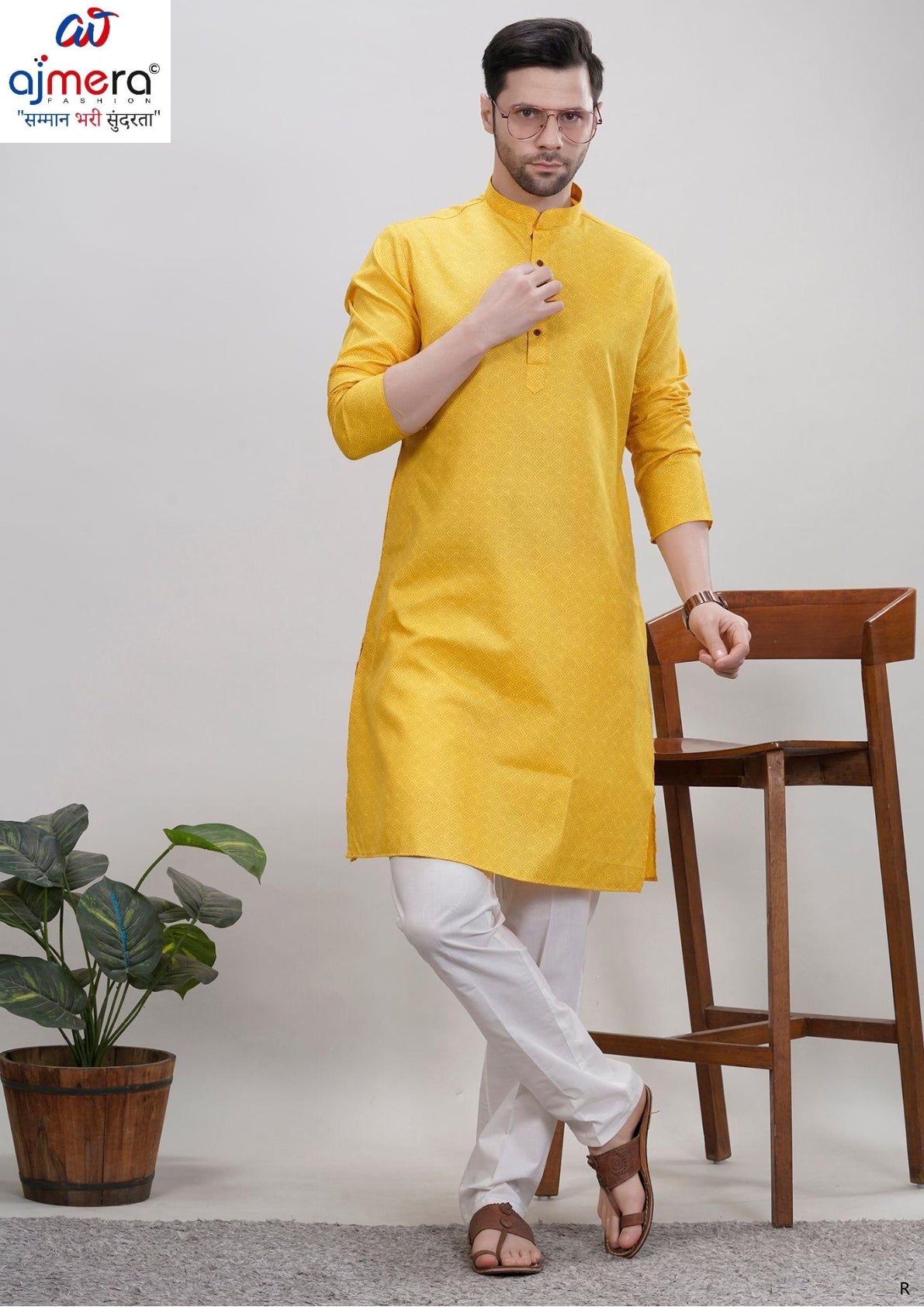 Premium Men's Kurta & Payjama for Wedding & Festive Wear | SNA-MKP12537