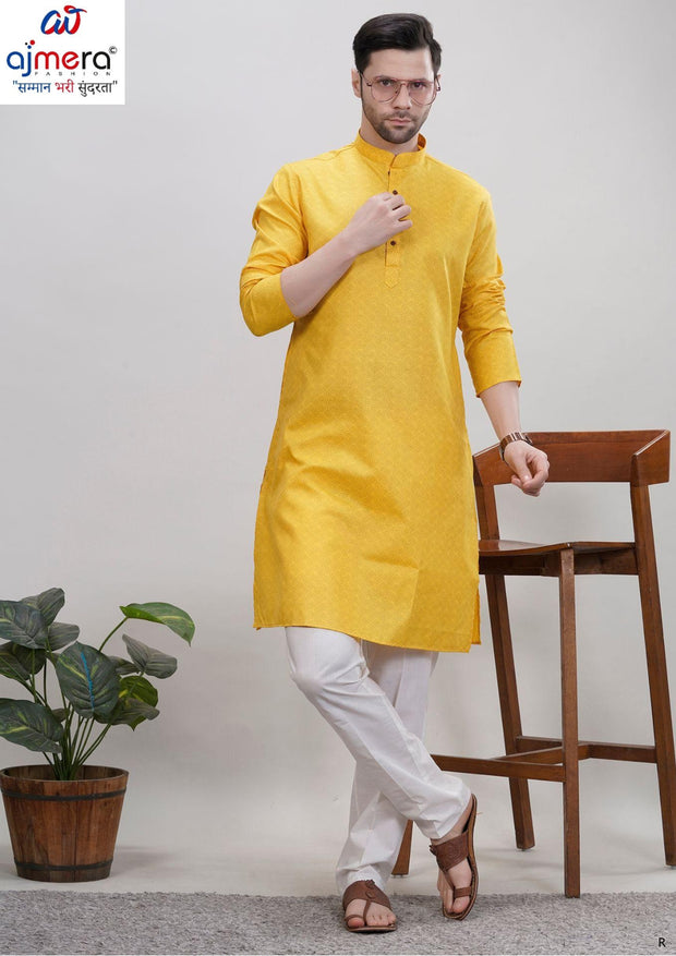 Premium Men's Kurta & Payjama for Wedding & Festive Wear | SNA-MKP12537