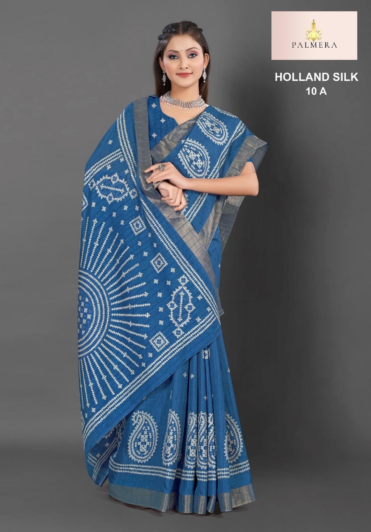 Holland Silk Handloom Silk Saree with Blouse for Premium Ethnic and Traditional Wear | ALL-HOLLAND SILK-10