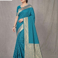 Fashionable Jacquard Silk Saree with Blouse Piece for Special Events | TUL-VEERA SILK VOL-01