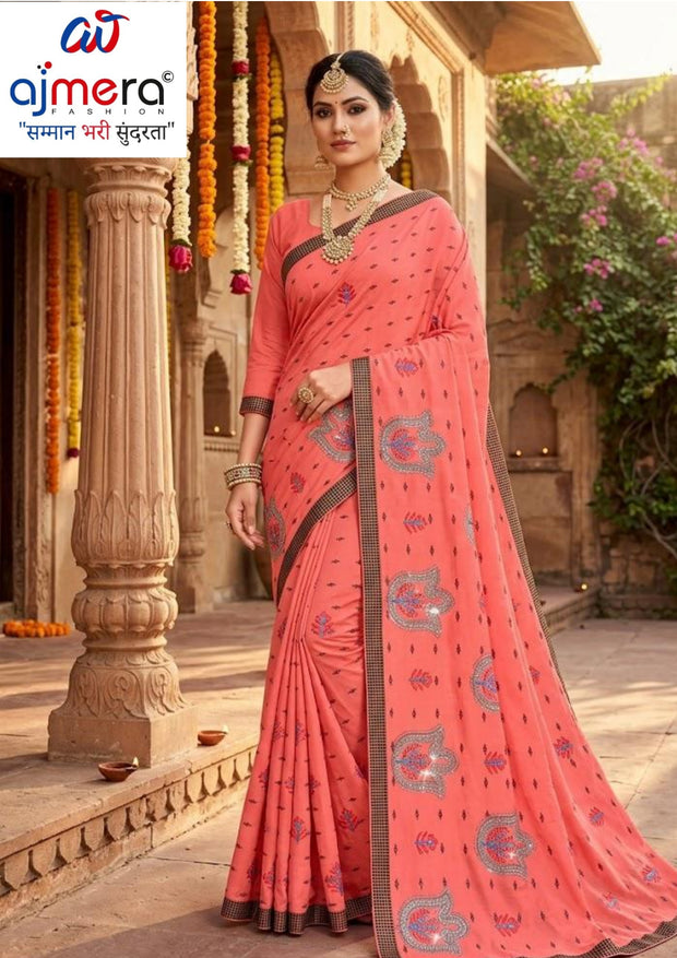 Printed Cotton Saree with Without Blouse for Premium Ethnic and Traditional Wear | PJA-BINDAAS