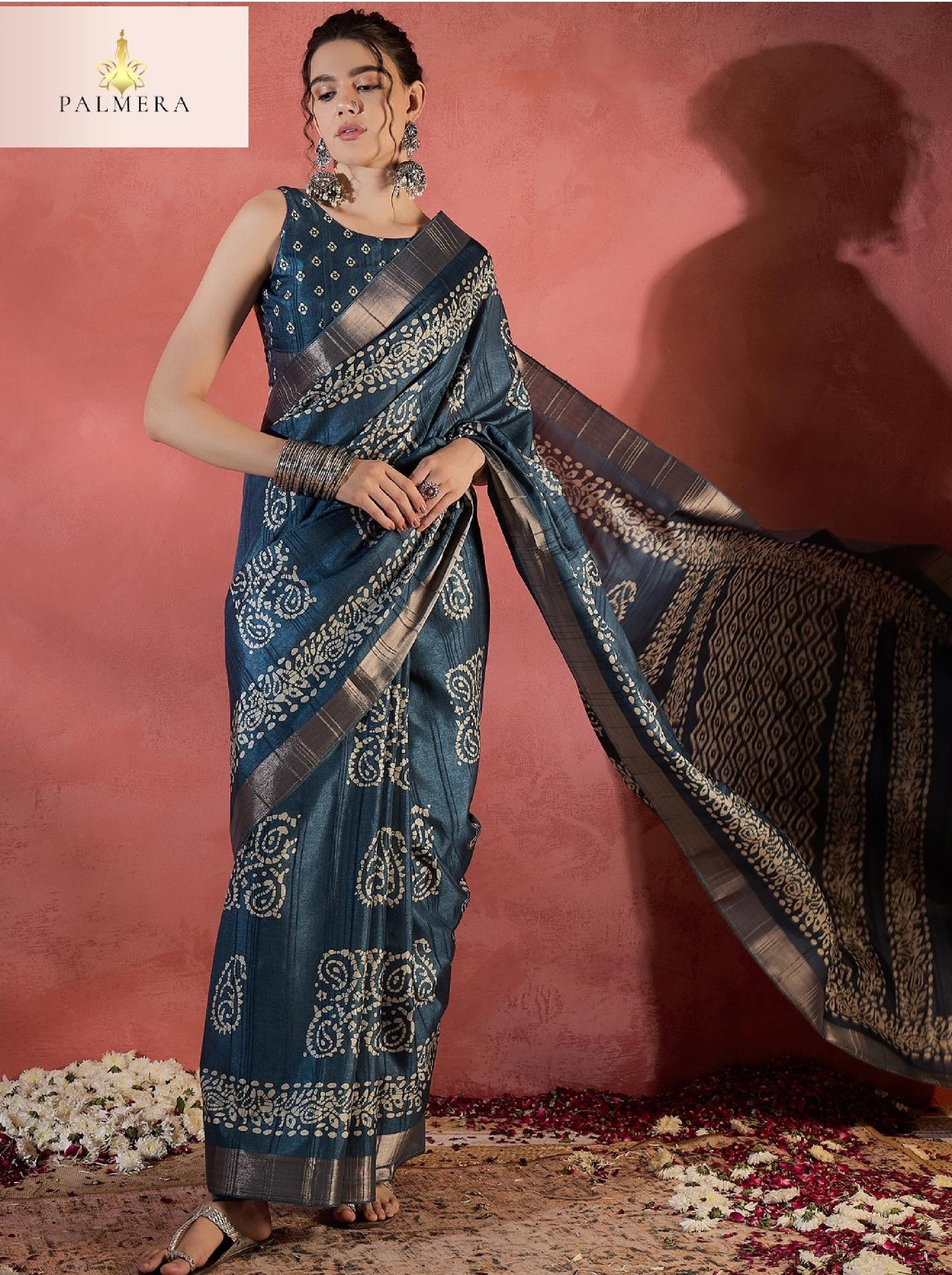 Holland Silk Handloom Silk Saree with Blouse for Premium Ethnic and Traditional Wear | ALL-HOLLAND SILK-84