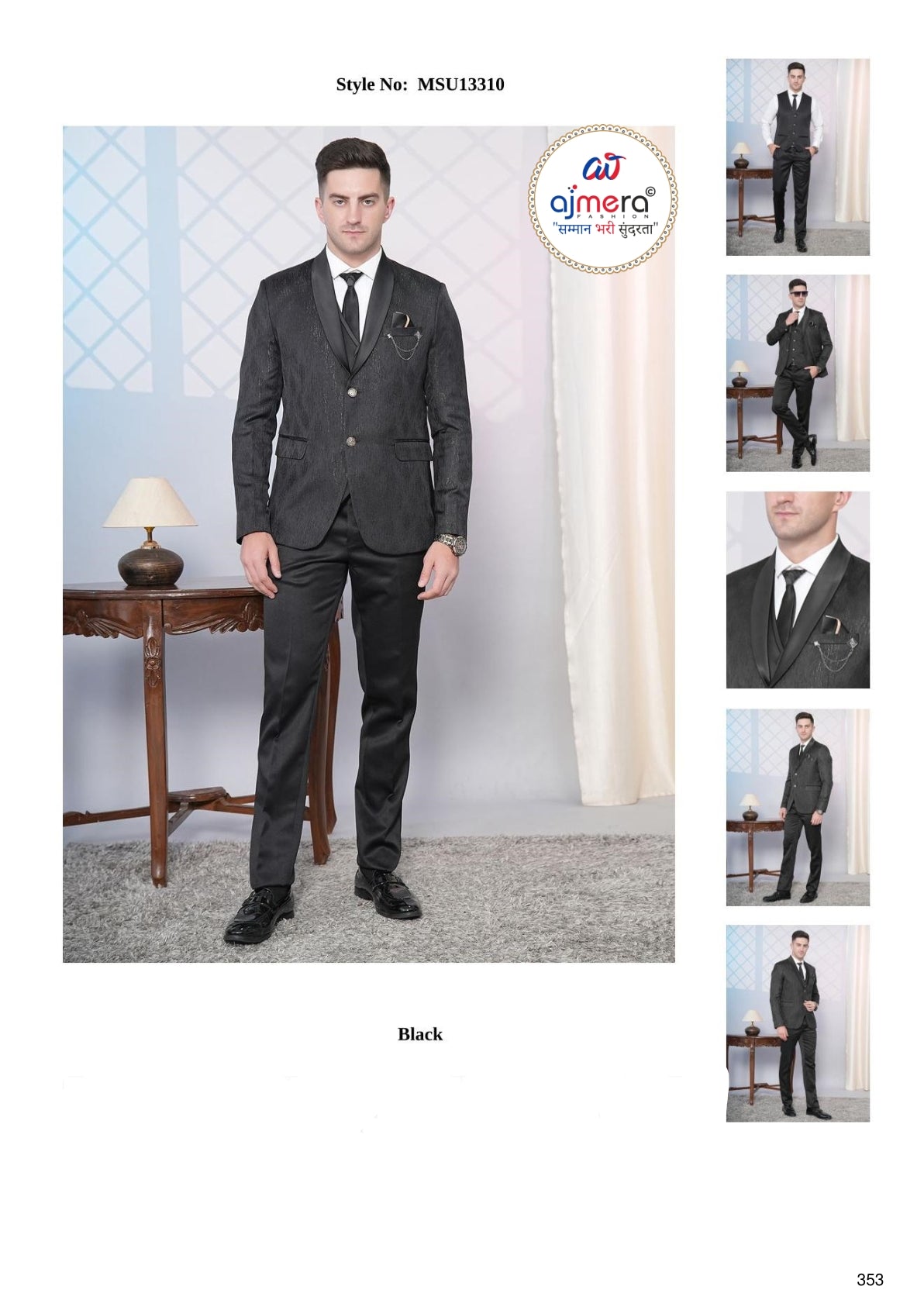 Mens Suit Supplier for Distributors | SNA-MSU13310