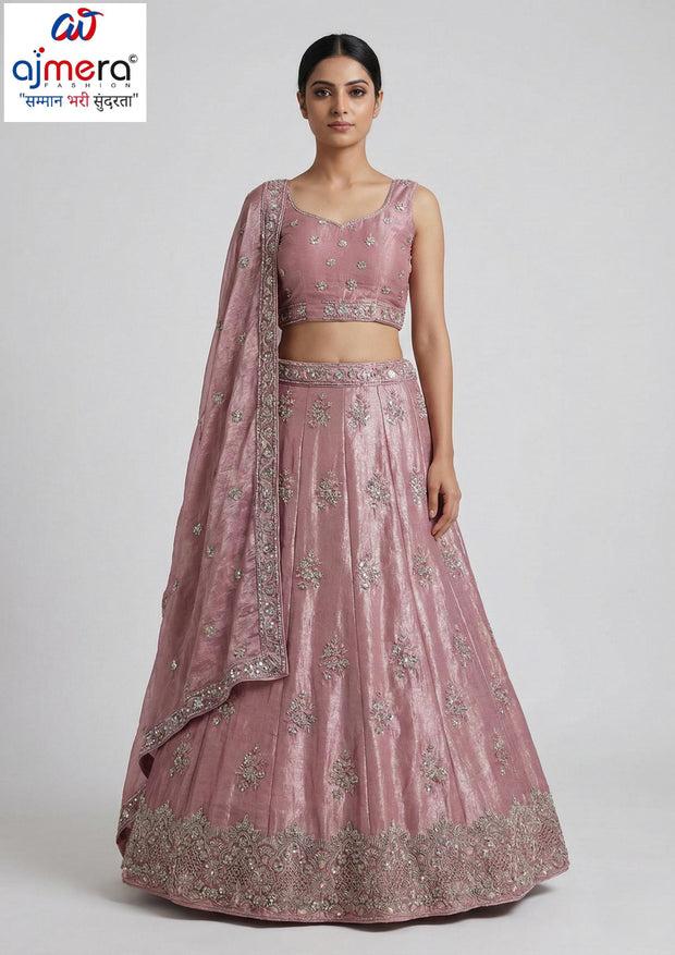 NC Chiffon Embroidery Lehenga Choli Manufacturer Supplier Exporter|AKJ-MARVEL-5002
