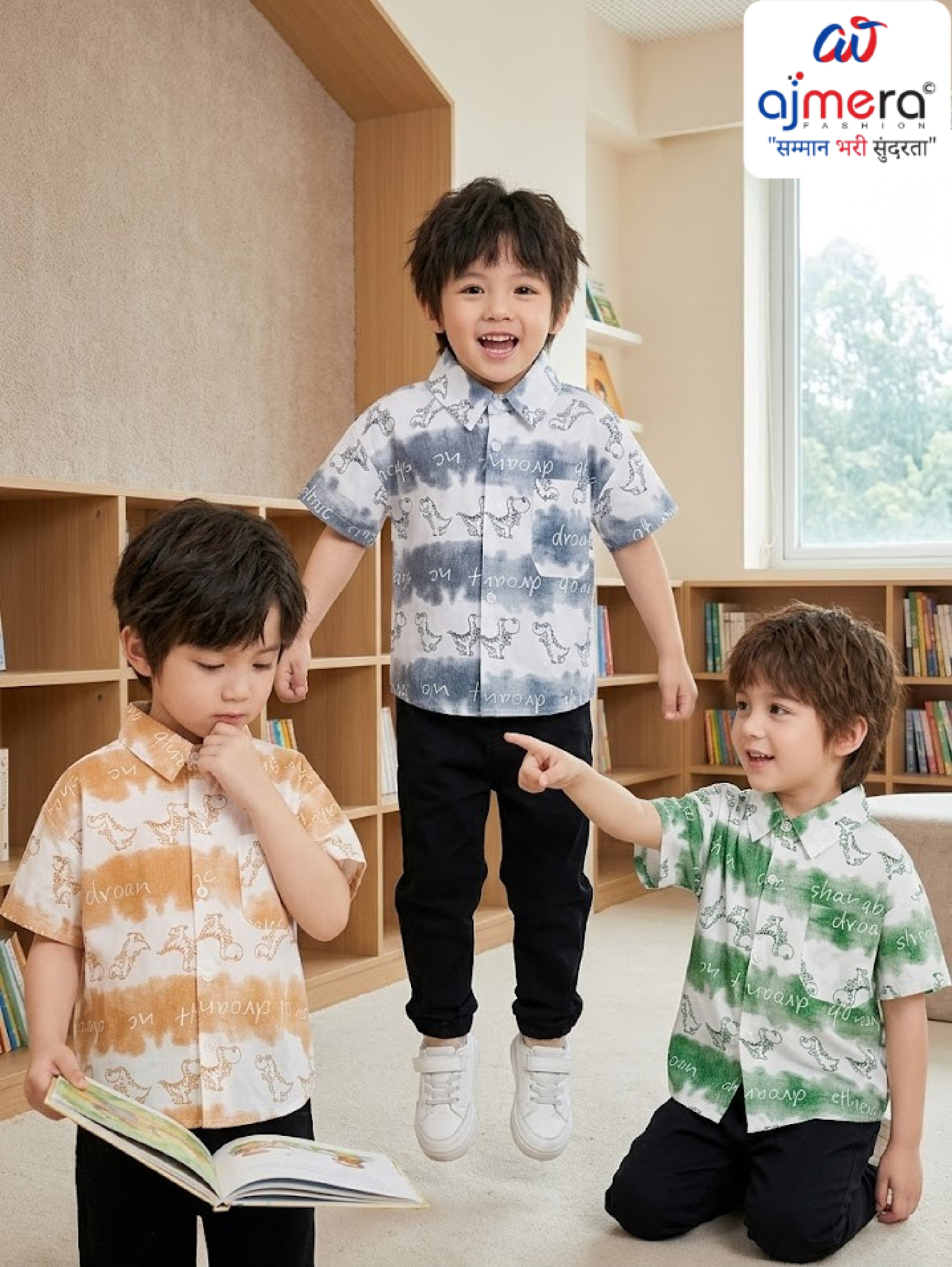 Kids Shirt Wholesale in Surat | SYA-11645-MAY26