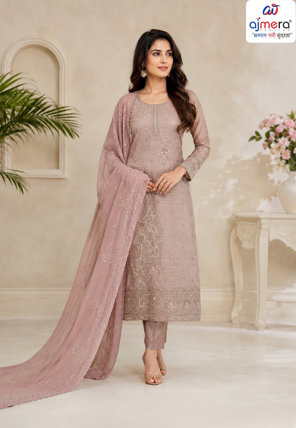Premium Unstitched Suit Material | VAA-TASKARI