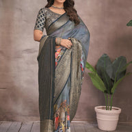 Adhira Dola Saree with Blouse for Elegant Wedding and Party Wear | ALL-ADHIRA-168
