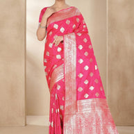 Versatile Rapier Silk Matching Saree With Blouse Piece | VDX-MUSKAN SILK