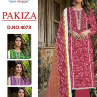 Premium Designer Unstitched Suit Set | RAI-PAKIZA-4078
